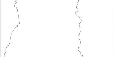 Mapa en blanco de ghana